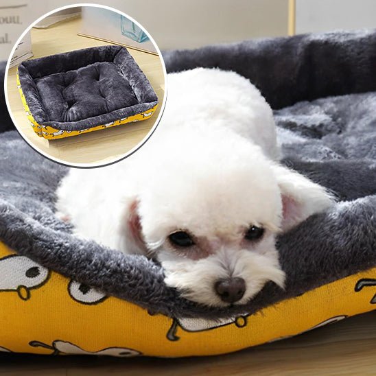 Panier pour chien Doggylove doux et épais avec rebords, couchage cocooning pour chien