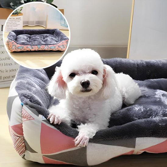 Panier pour chien Doggylove moelleux avec rebords, couchage confortable pour petit chien