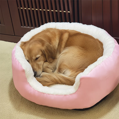 Panier CozyPet  Golden  dans anier rose