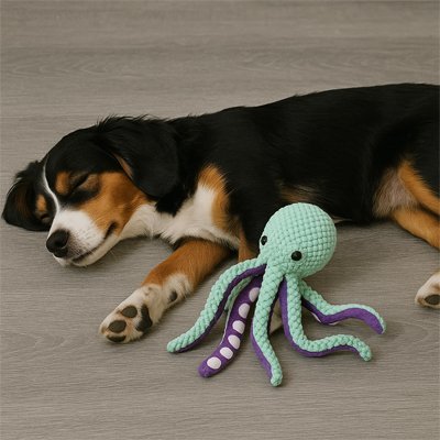 Peluche pour chien | Doudou Réconfort - Bonheur de chien