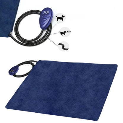 Tapis chauffant pour une chaleur concortable bleu