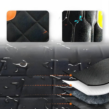 Housse pour chien en voiture avec sangles ajustables