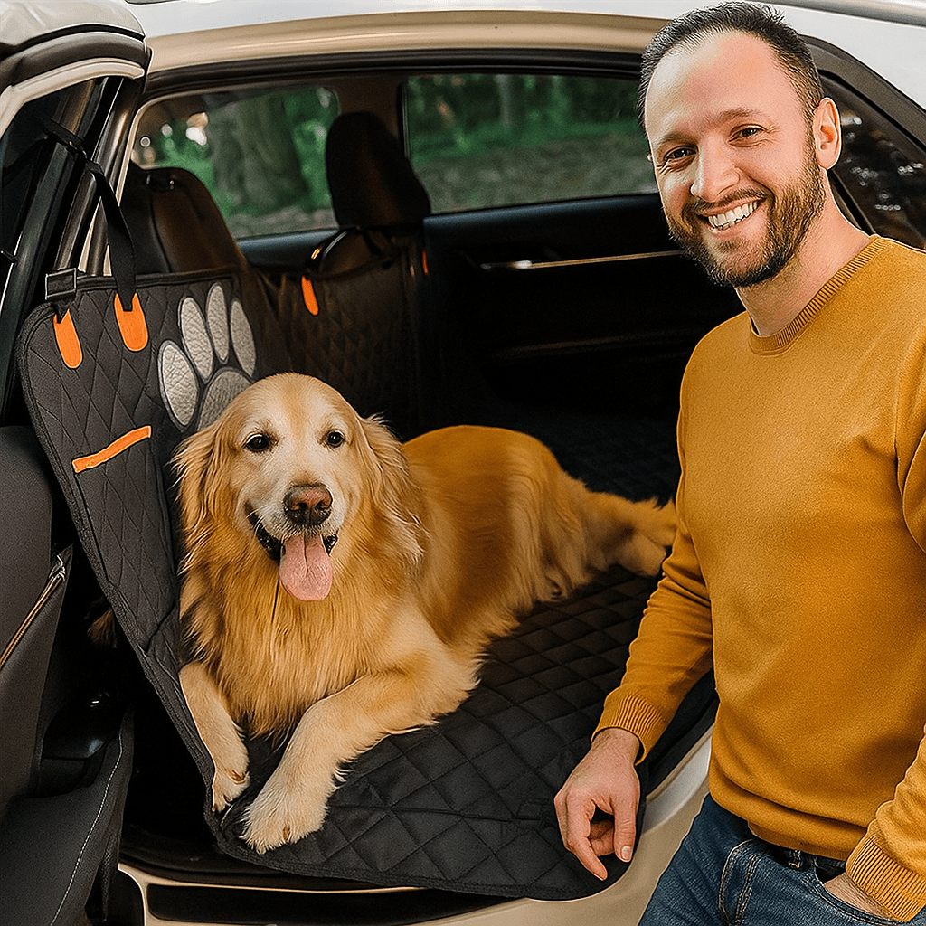 Tapis de protection voiture pour chien, housse imperméable