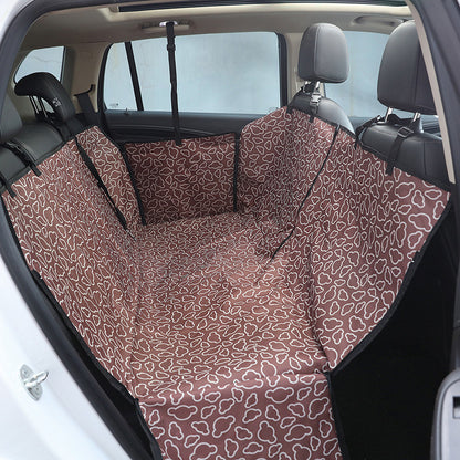 tapis chien protection marron