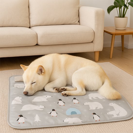 Tapis rafraichissant pour chien